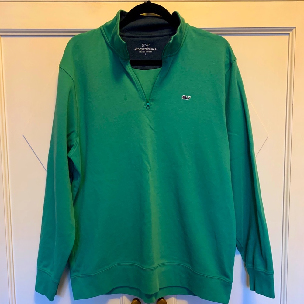 Vineyard Vines Green Men’s L Quarter Zip